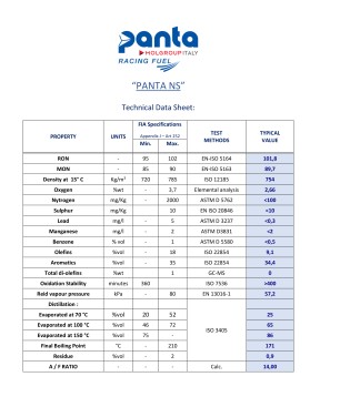 PANTA NS 102 ( 60L ) FIA