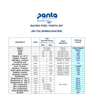 PANTA XS115 ( 60L ) No FIA